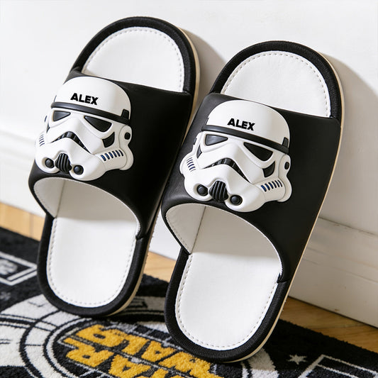 Galaxy Character - Personalized The Force Open-Toe Slippers