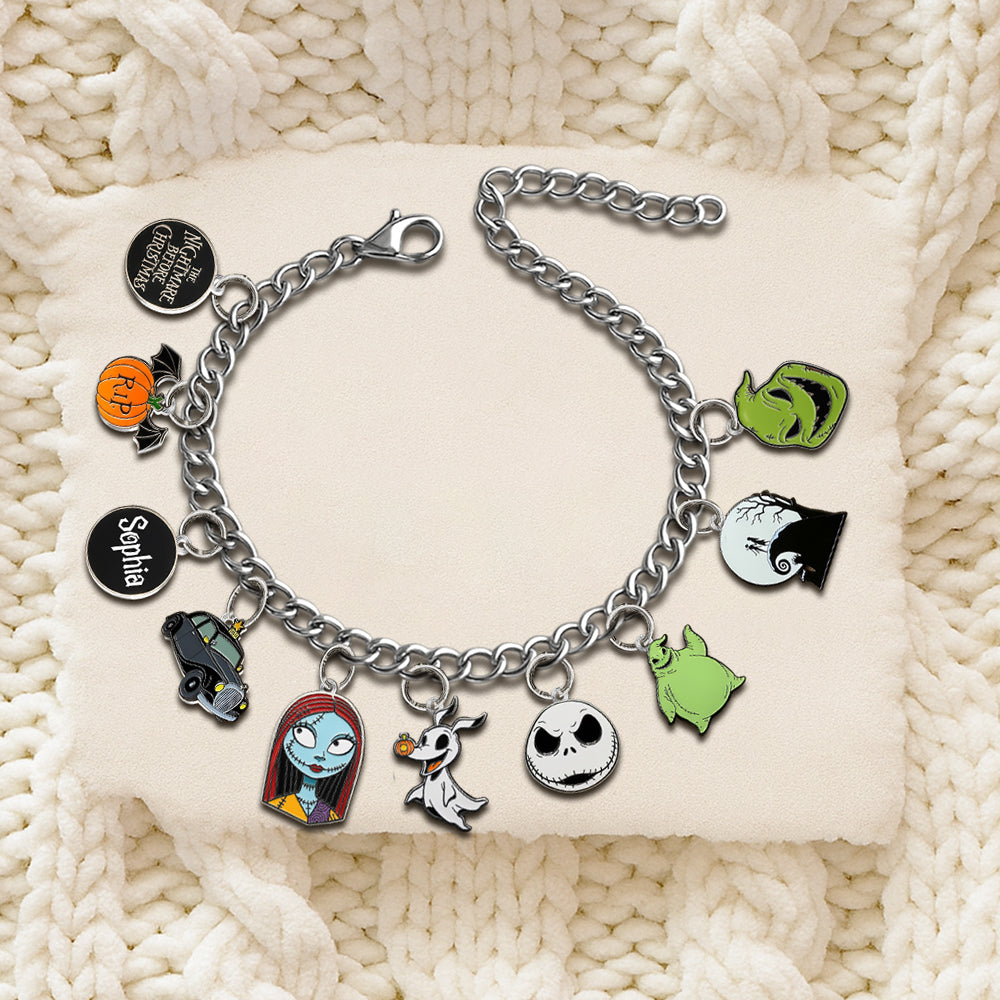 Nightmare On The Wrist - Personalized Nightmare Bracelet With Charms