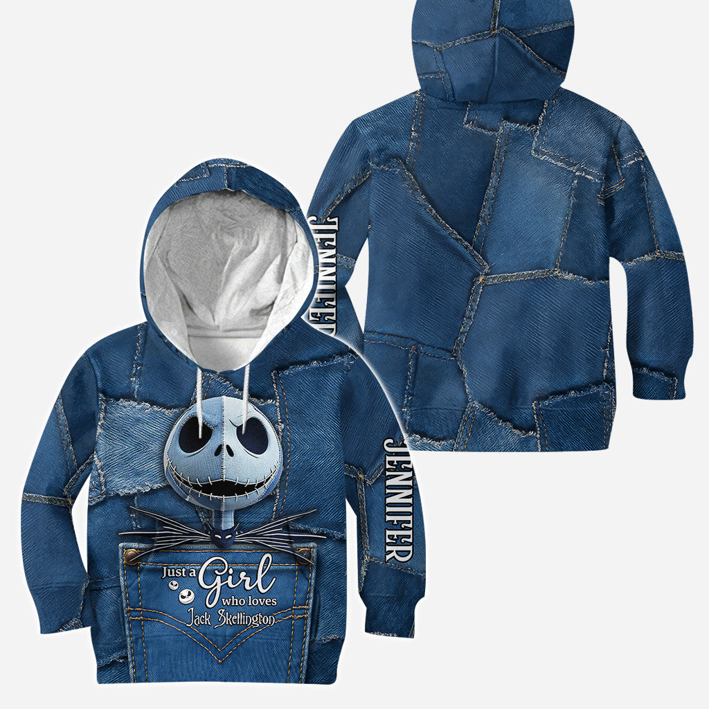 Just A Girl Who Loves Jack - Personalized Nightmare Hoodie & Leggings