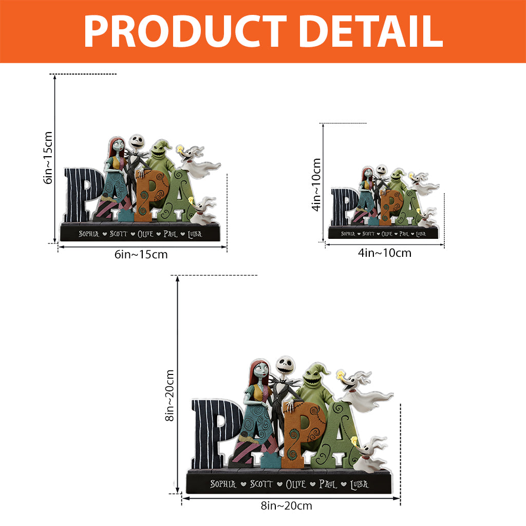 Father Of Nightmares - Personalized Nightmare Custom Shaped Acrylic Plaque