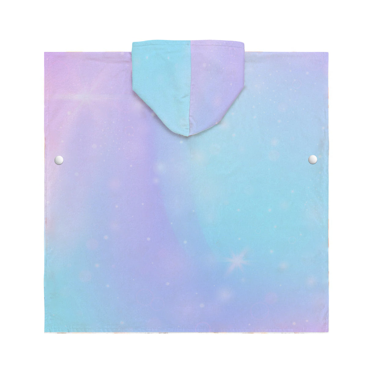 Ohana Alphabet Summer Vibe - Personalized Ohana Kid Hooded Towel Poncho