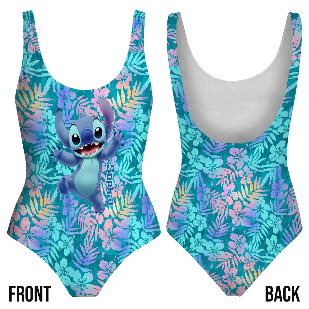 Blue Ohana Ohana Women Swimming Bodysuit & Beach Towel