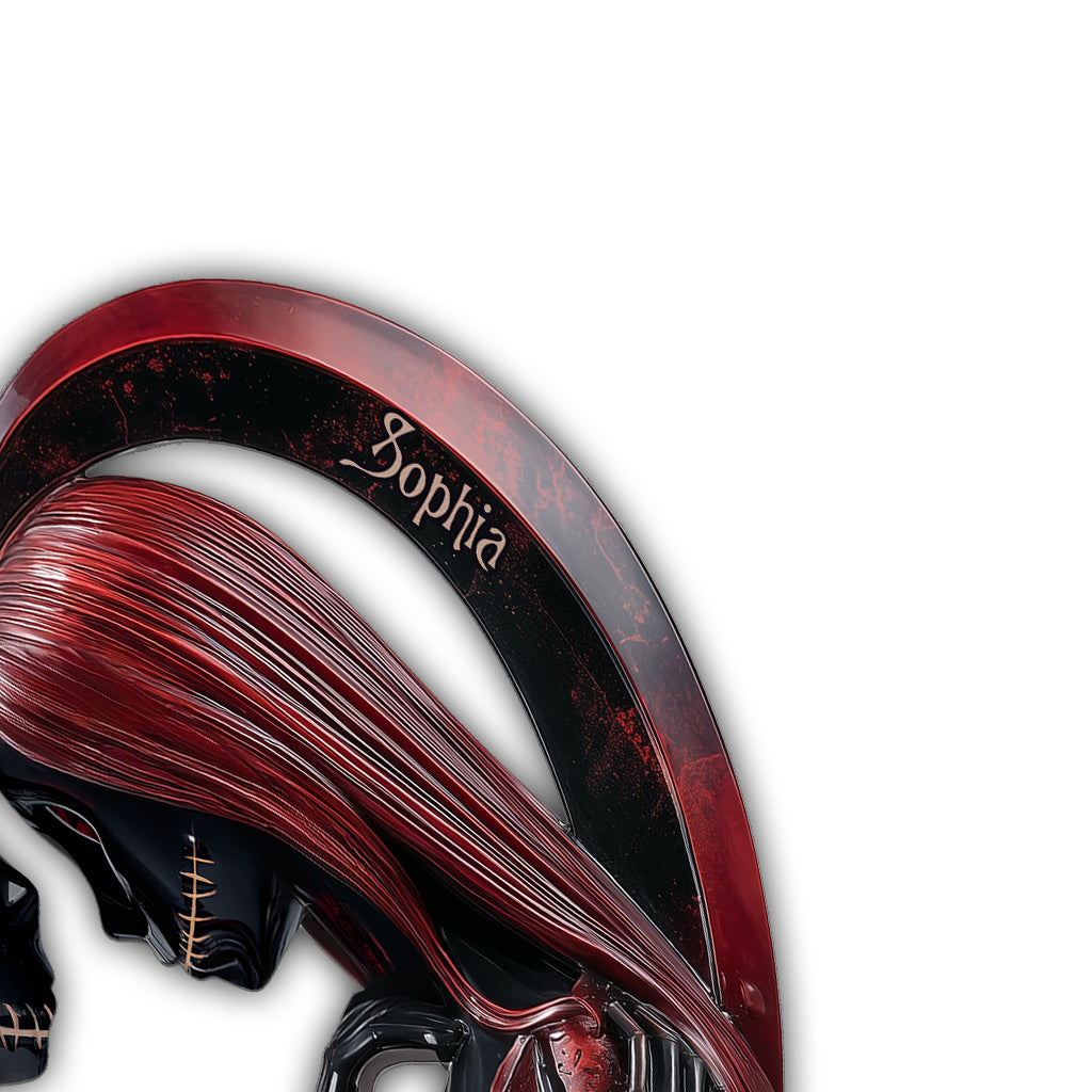 Till Death Do Us Part - Personalized Nightmare Cut Metal Sign