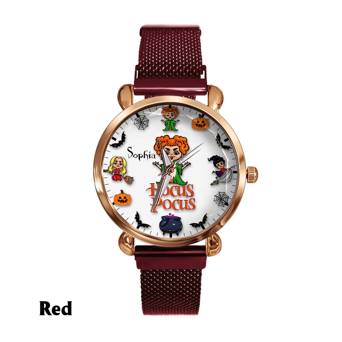 The Sanderson Sisters - Personalized Three Witches Women Hand Watch
