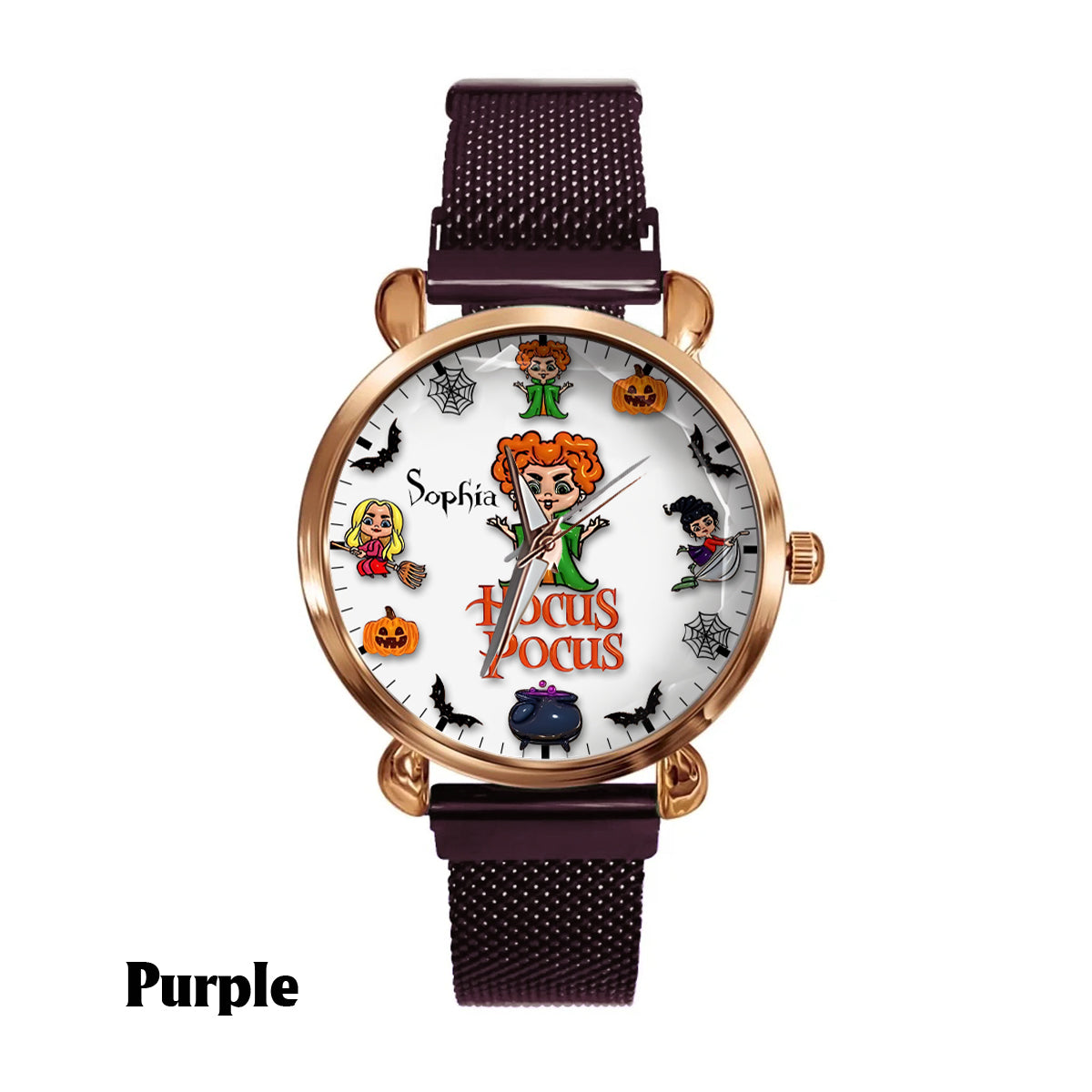 The Sanderson Sisters - Personalized Three Witches Women Hand Watch