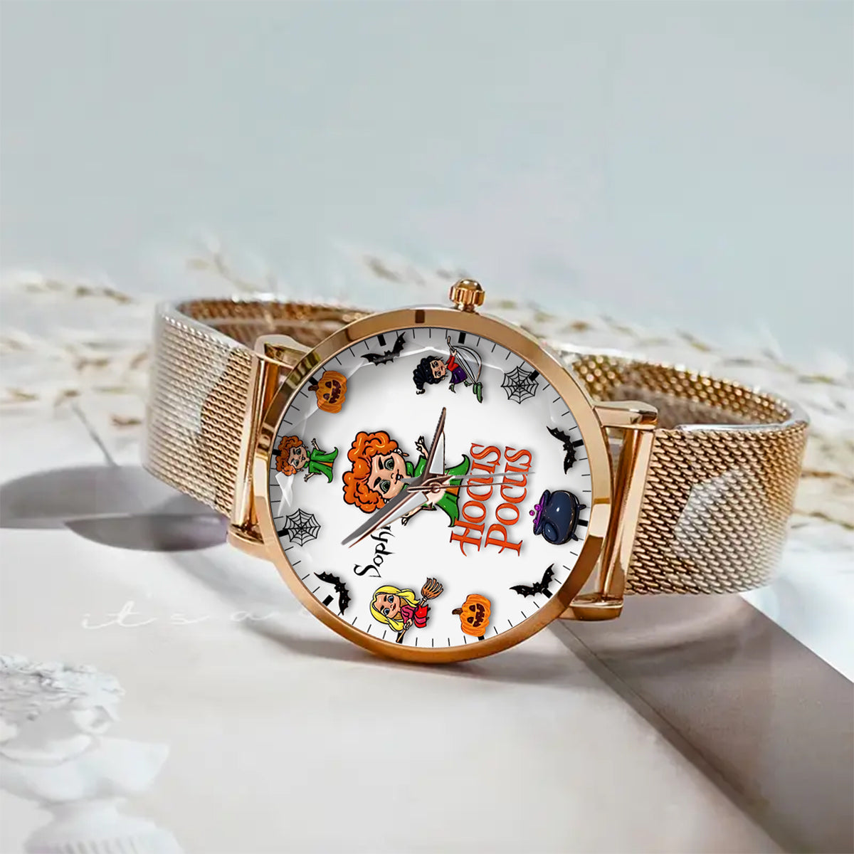 The Sanderson Sisters - Personalized Three Witches Women Hand Watch