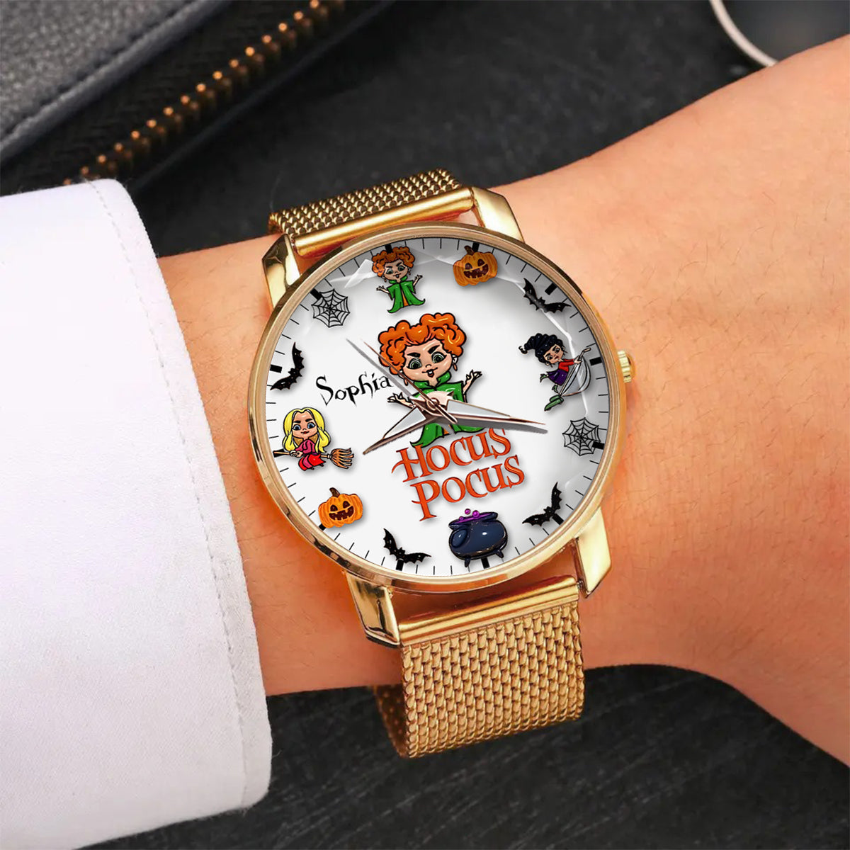 The Sanderson Sisters - Personalized Three Witches Women Hand Watch