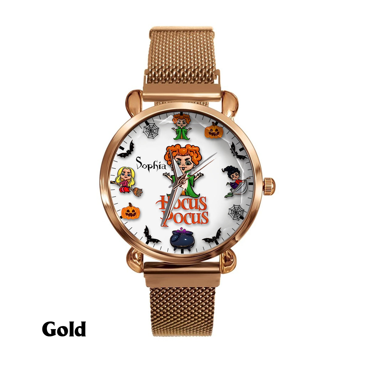 The Sanderson Sisters - Personalized Three Witches Women Hand Watch