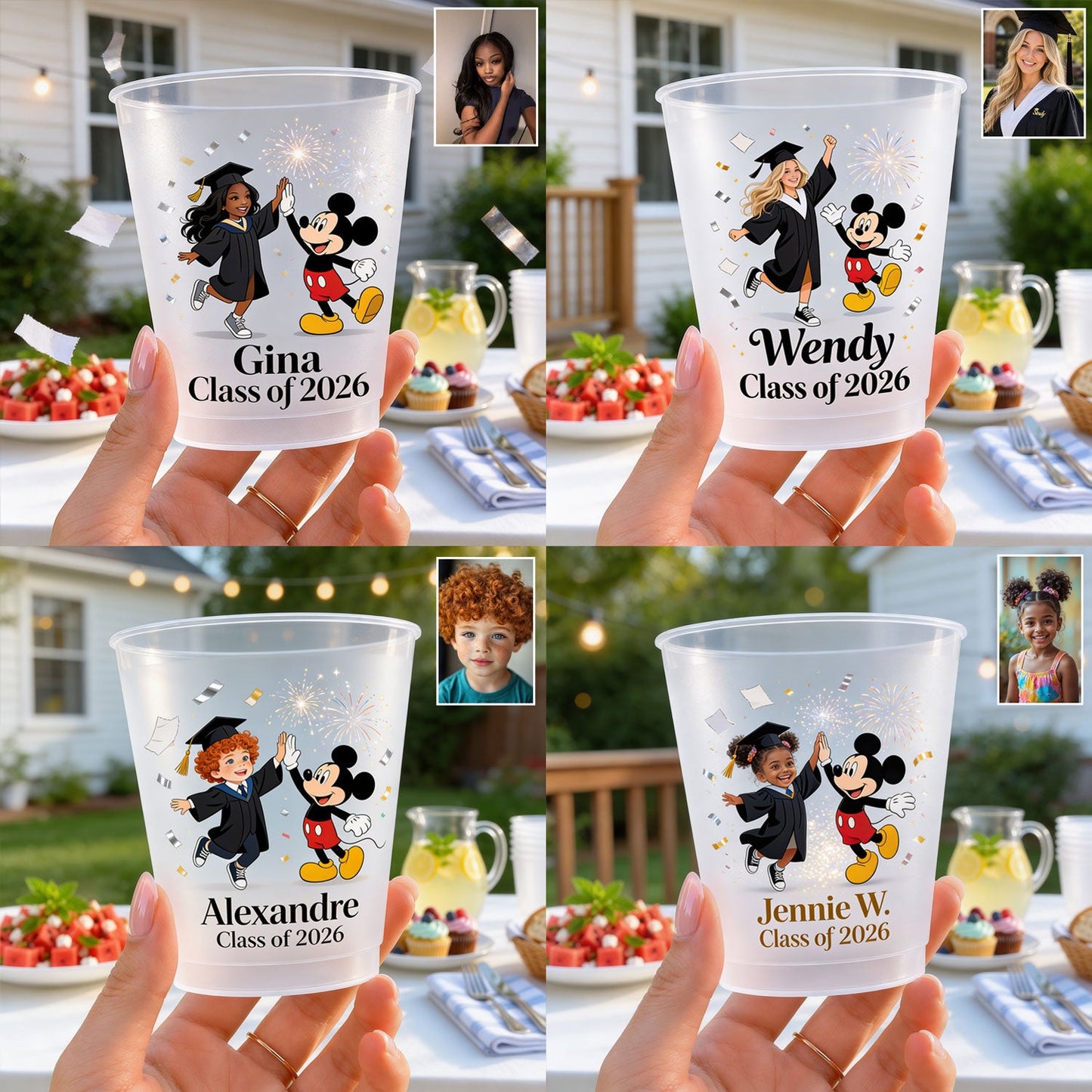 Cheers to the Next Chapter - Personalized Graduation Frosted Cup
