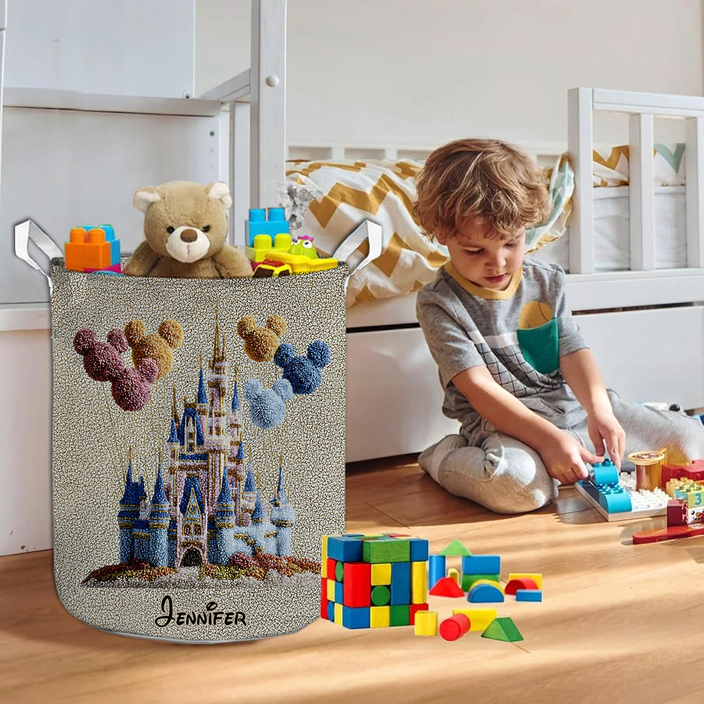 Magical Castle - Personalized Mouse Storage Basket