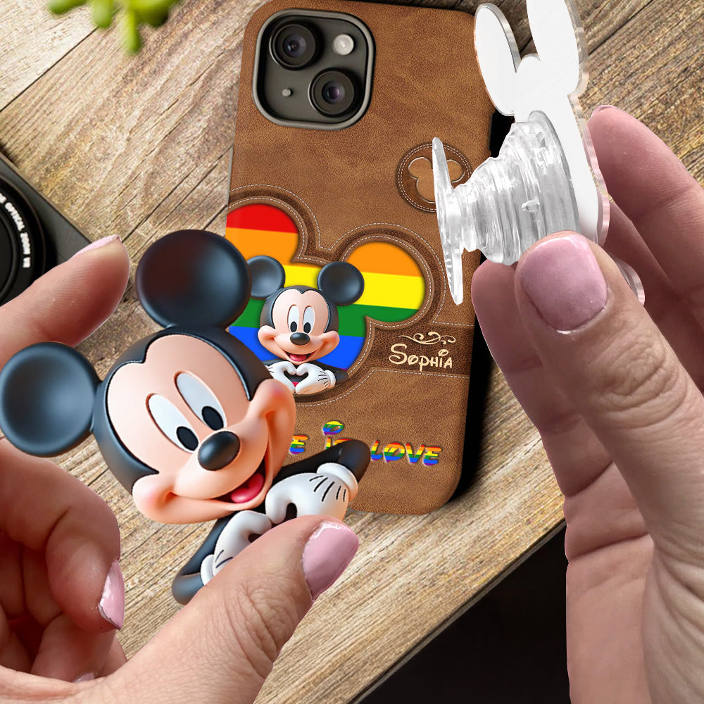 Love Is Love - Personalized LGBT Support Full Print Phone Case