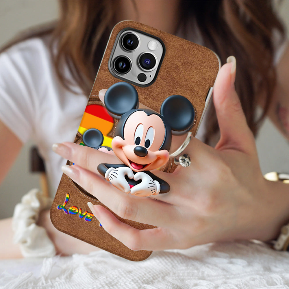 Love Is Love - Personalized LGBT Support Full Print Phone Case