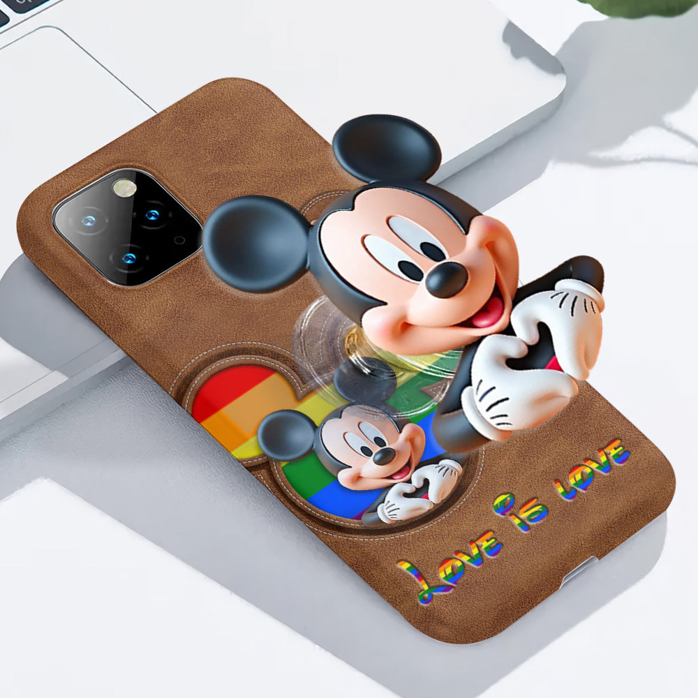 Love Is Love - Personalized LGBT Support Full Print Phone Case