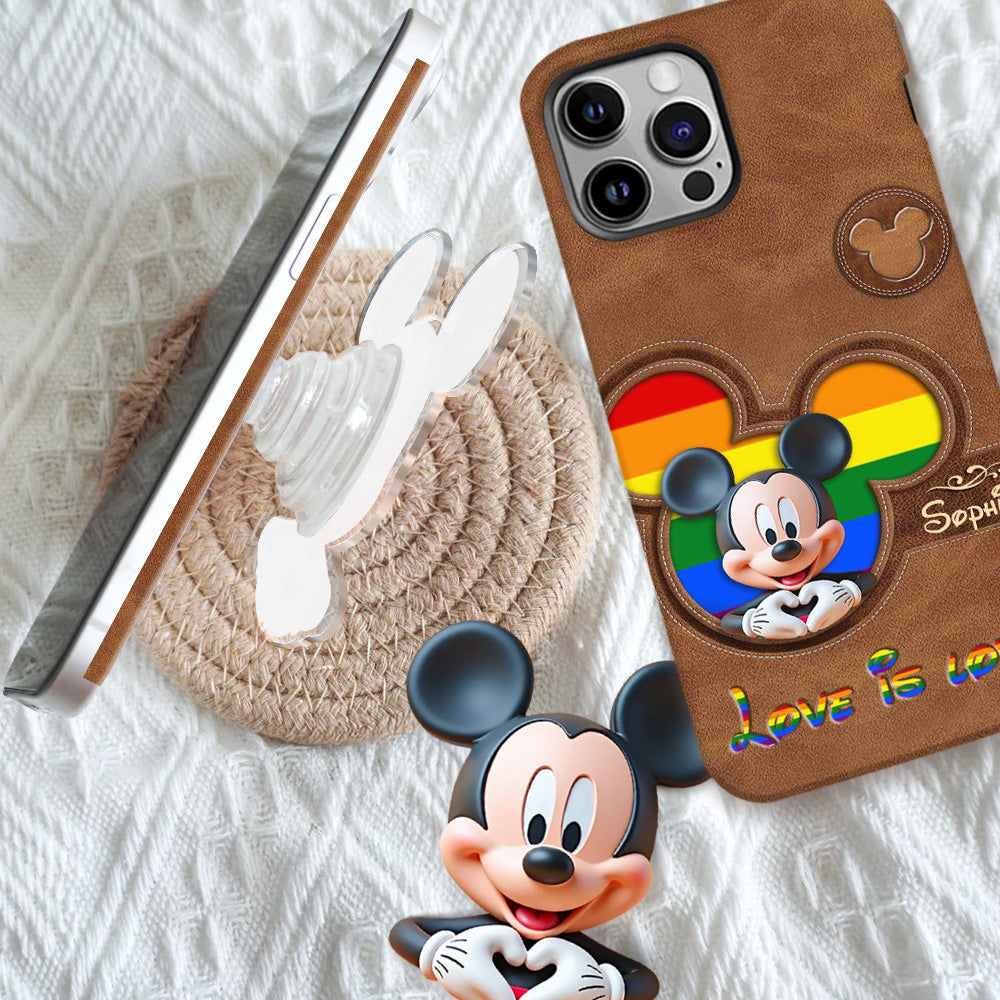 Love Is Love - Personalized LGBT Support Full Print Phone Case