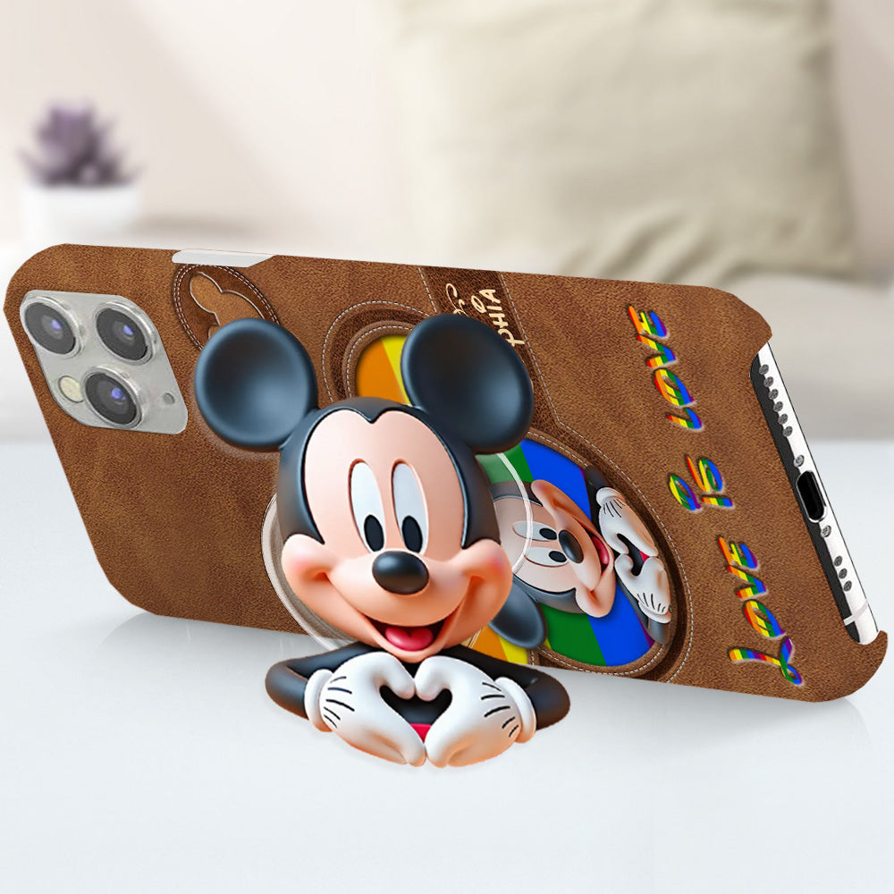 Love Is Love - Personalized LGBT Support Full Print Phone Case