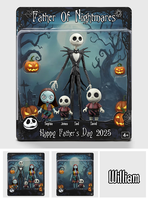 Father/ Mother Of Nightmares - Personalized Nightmare Custom Shaped Acrylic Plaque