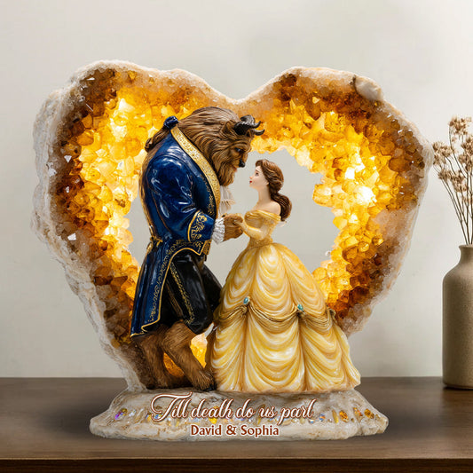 Till Death Do Us Part - Personalized Mouse Custom Shaped Acrylic Plaque