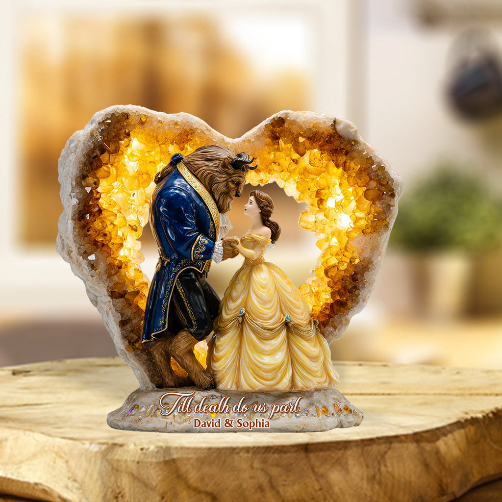 Till Death Do Us Part - Personalized Mouse Custom Shaped Acrylic Plaque