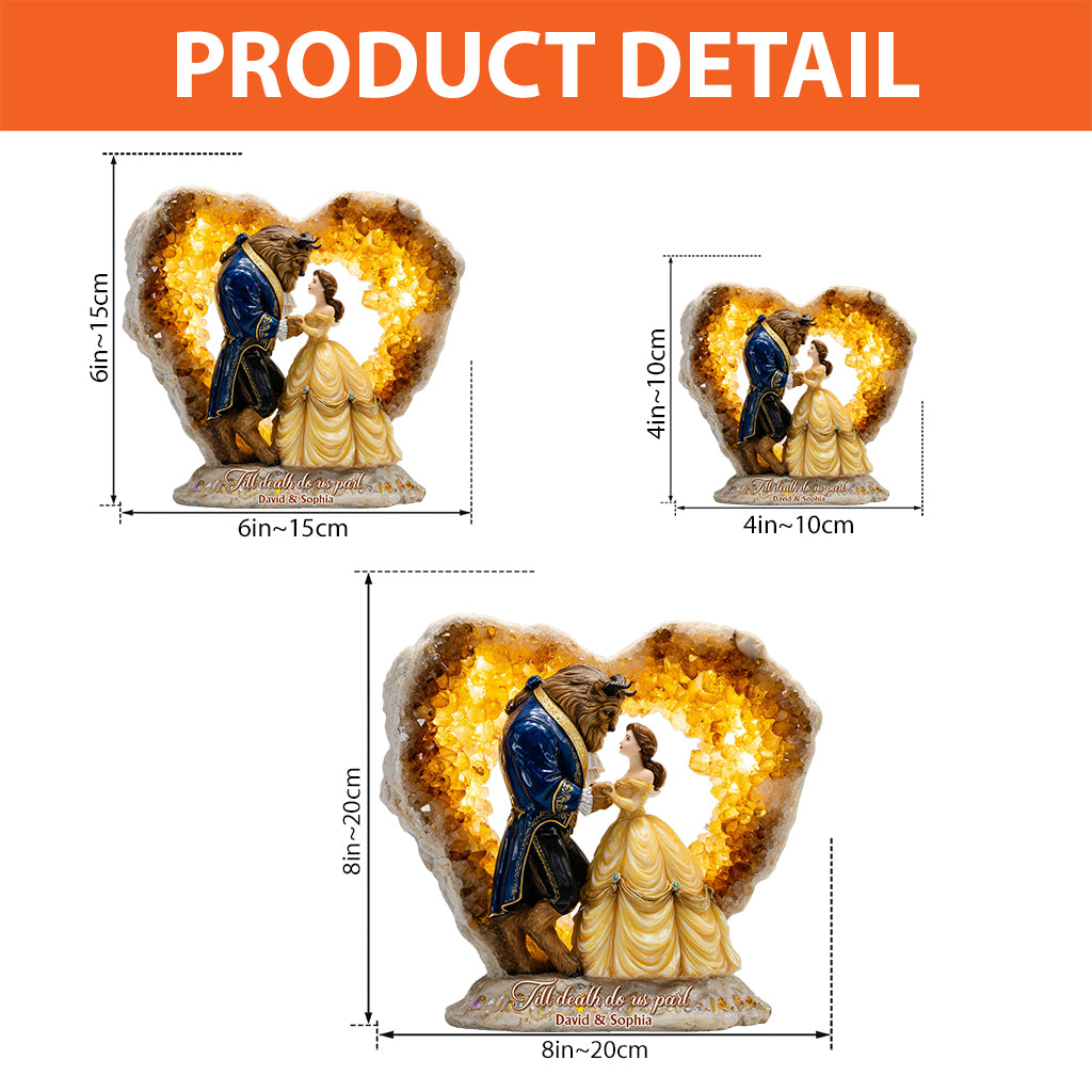 Till Death Do Us Part - Personalized Mouse Custom Shaped Acrylic Plaque