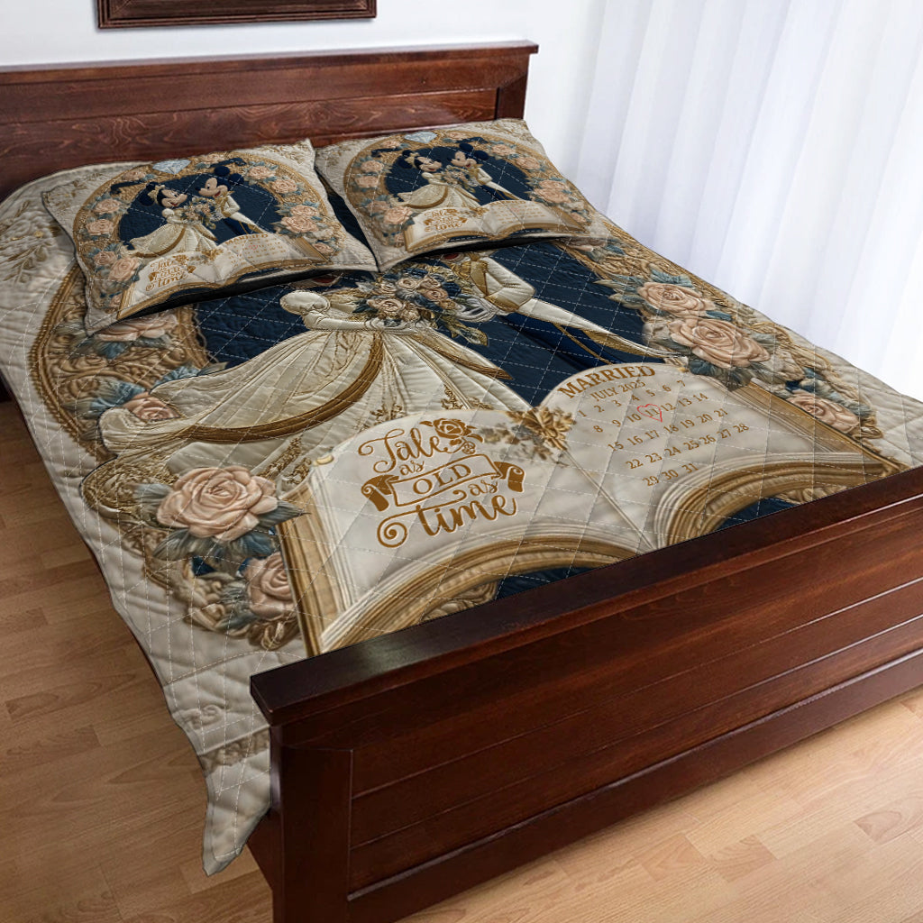 Tale As Fairy Tale - Personalized Mouse Quilt Set