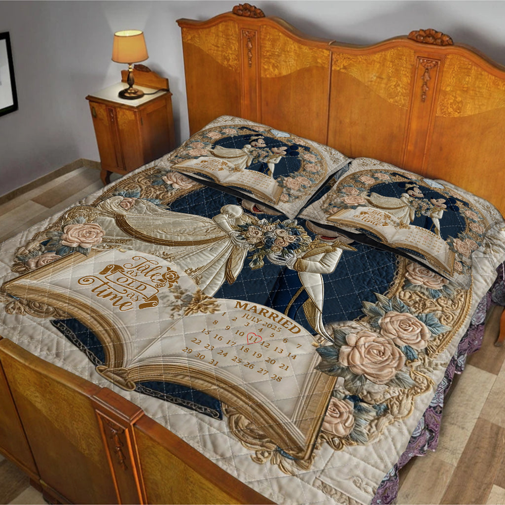 Tale As Fairy Tale - Personalized Mouse Quilt Set