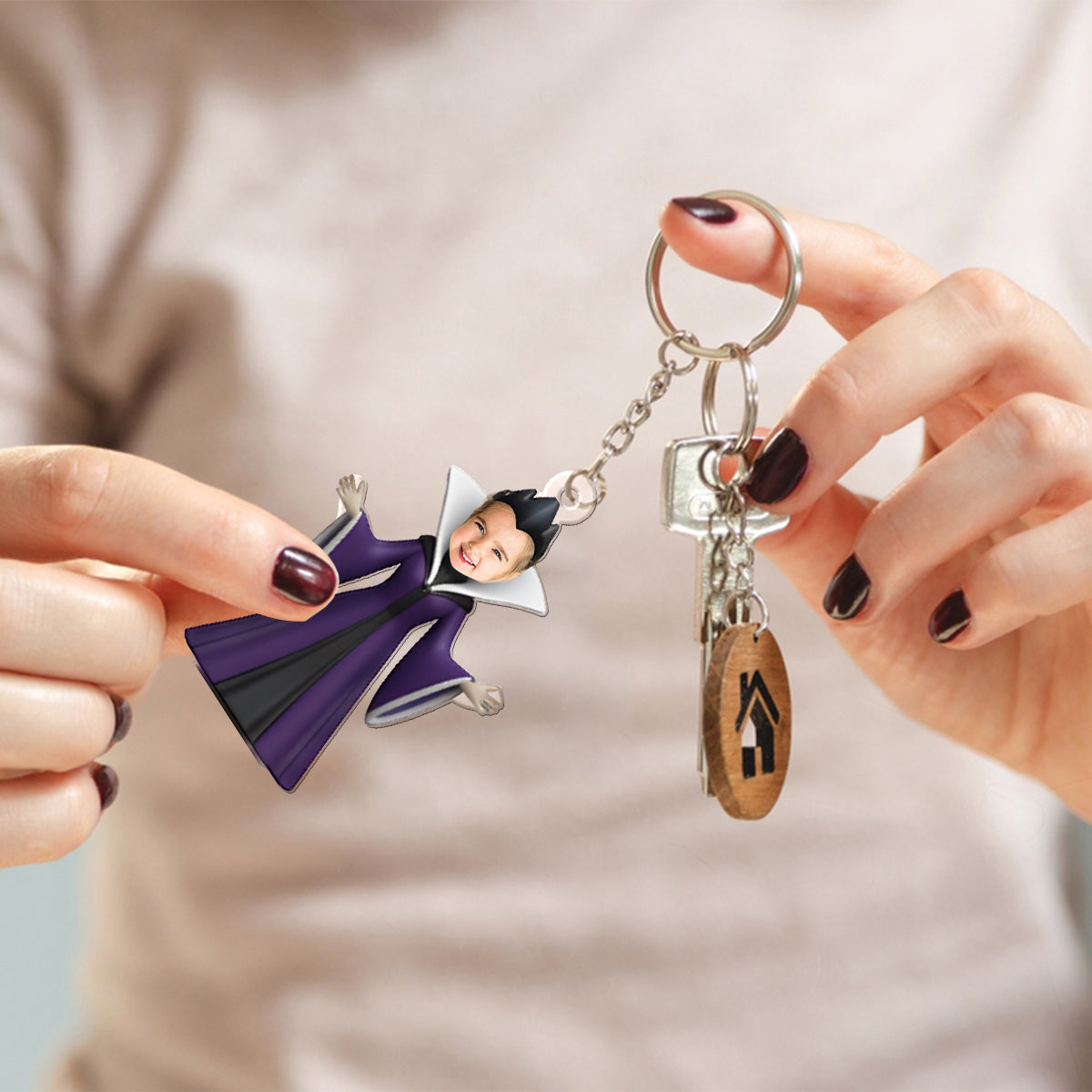 Merry Christmas - Personalized Folded Advent Calendar With Ornaments