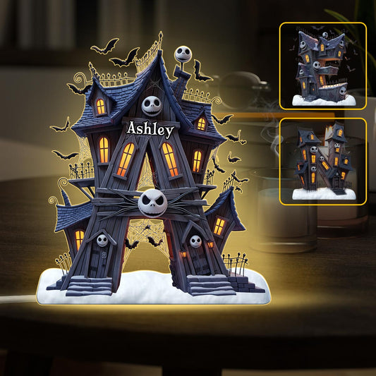 Nightmare Before Christmas - Personalized Nightmare Acrylic LED Night Light