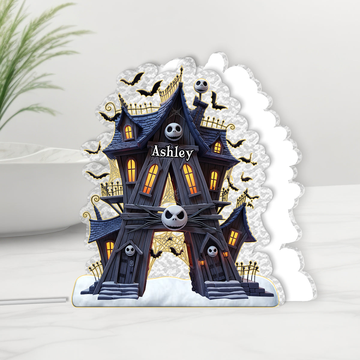 Nightmare Before Christmas - Personalized Nightmare Acrylic LED Night Light