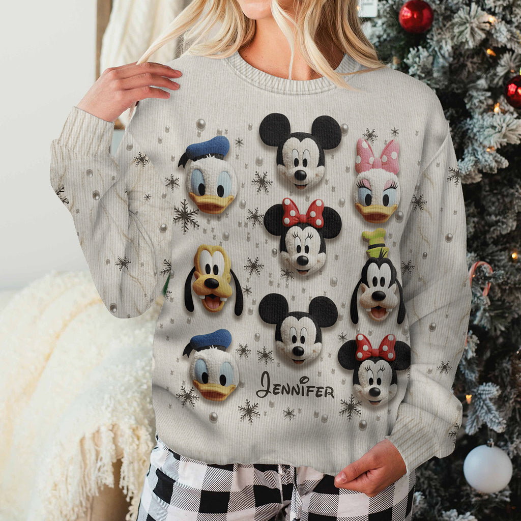 Friends - Personalized Mouse Ugly Sweater
