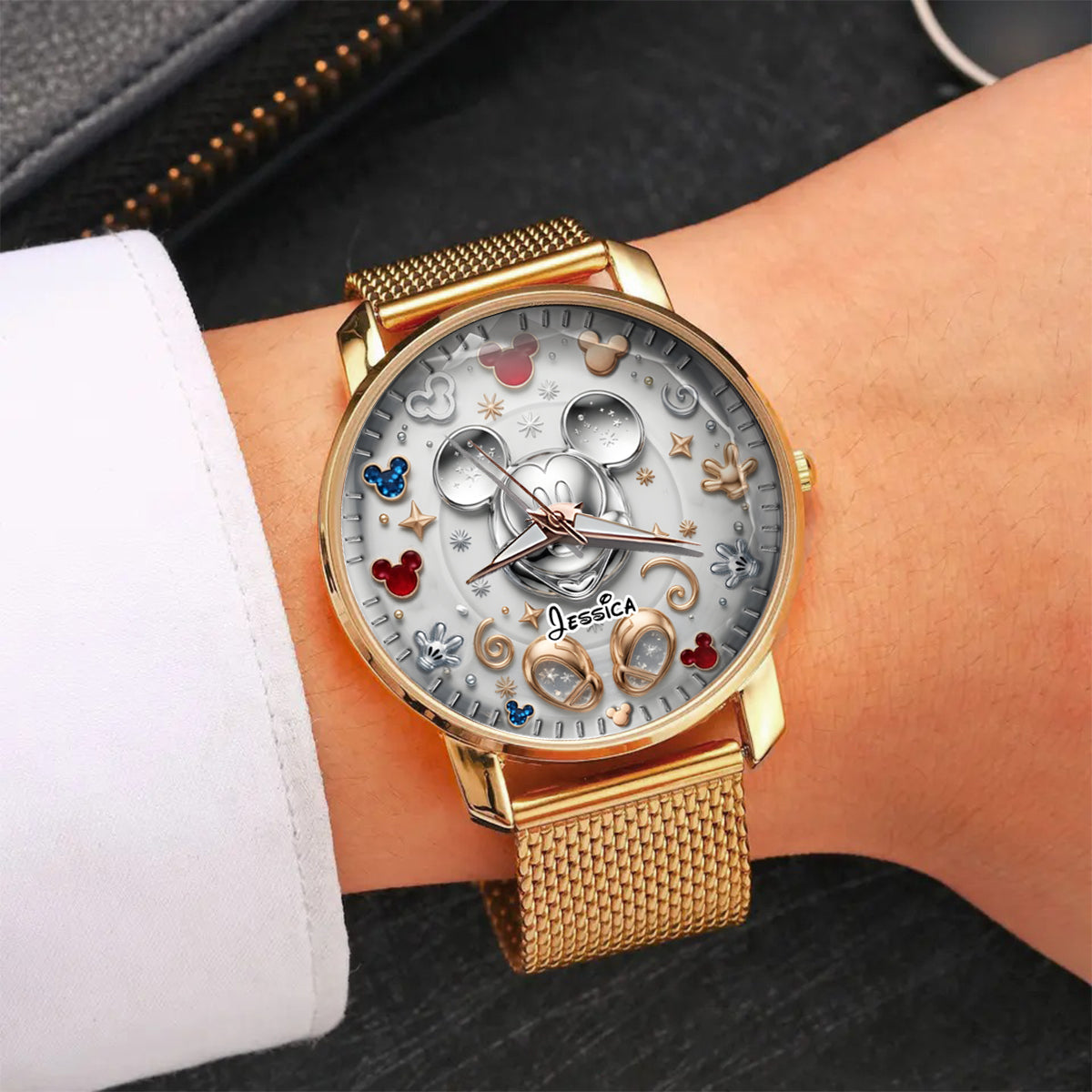 Magical Moments - Personalized Mouse Women Hand Watch