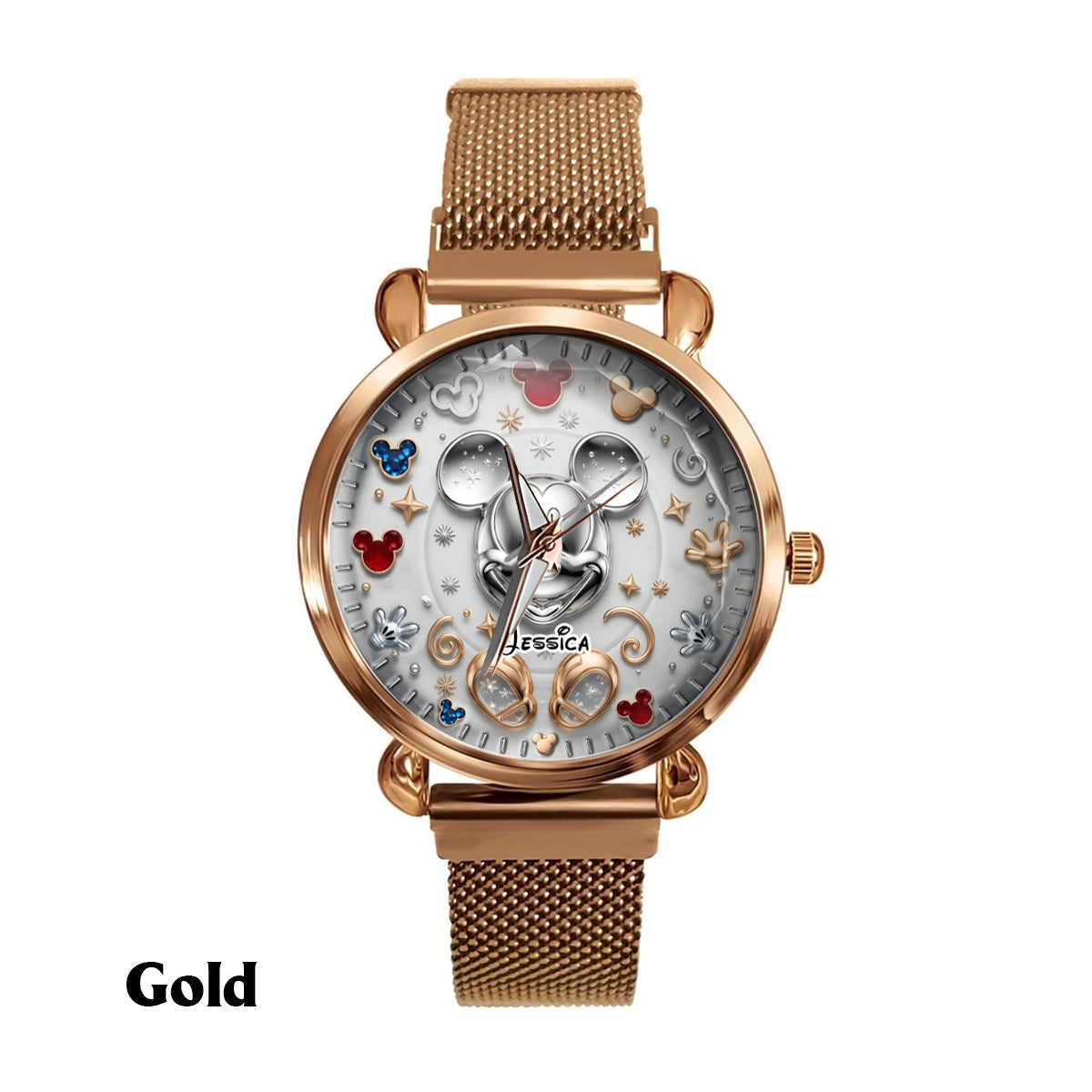 Magical Moments - Personalized Mouse Women Hand Watch