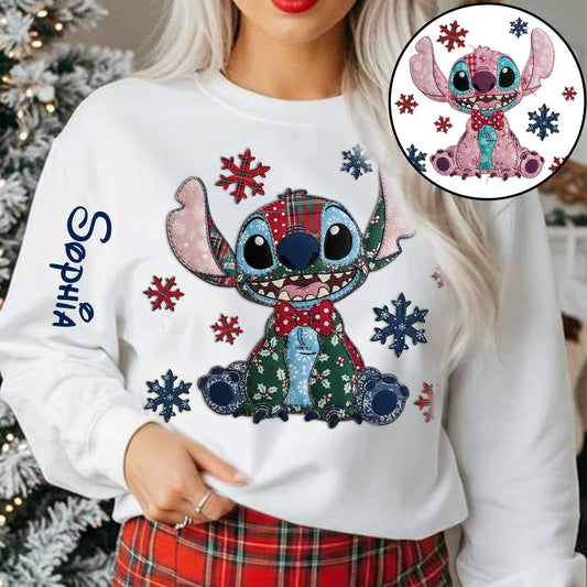 Ohana Means Family - Personalized Ohana Ugly Sweater