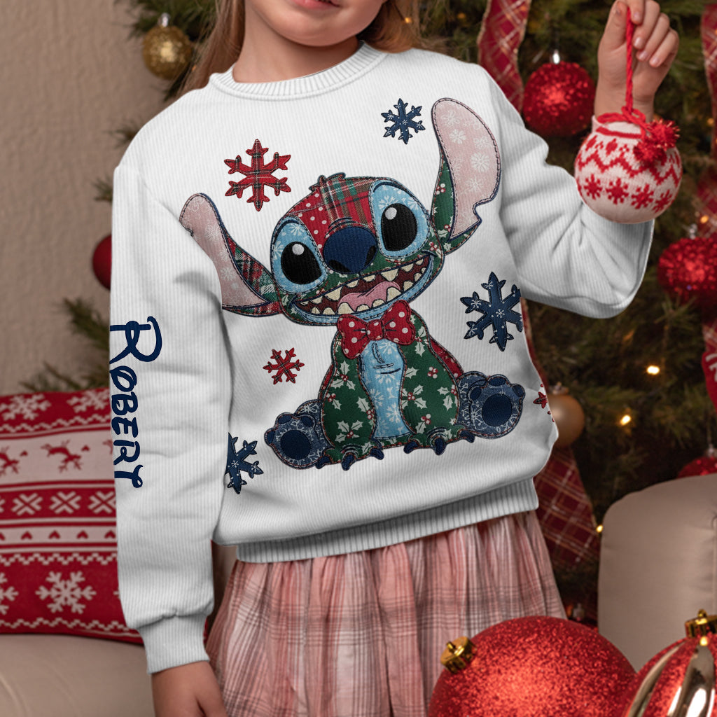 Ohana Means Family - Personalized Ohana Ugly Sweater