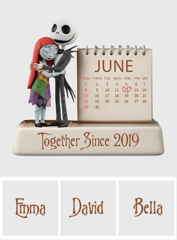 Together Since - Personalized Nightmare Custom Shaped Acrylic Plaque