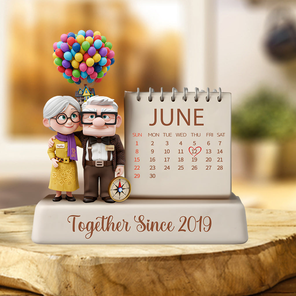 Together Since - Personalized Couple Custom Shaped Acrylic Plaque