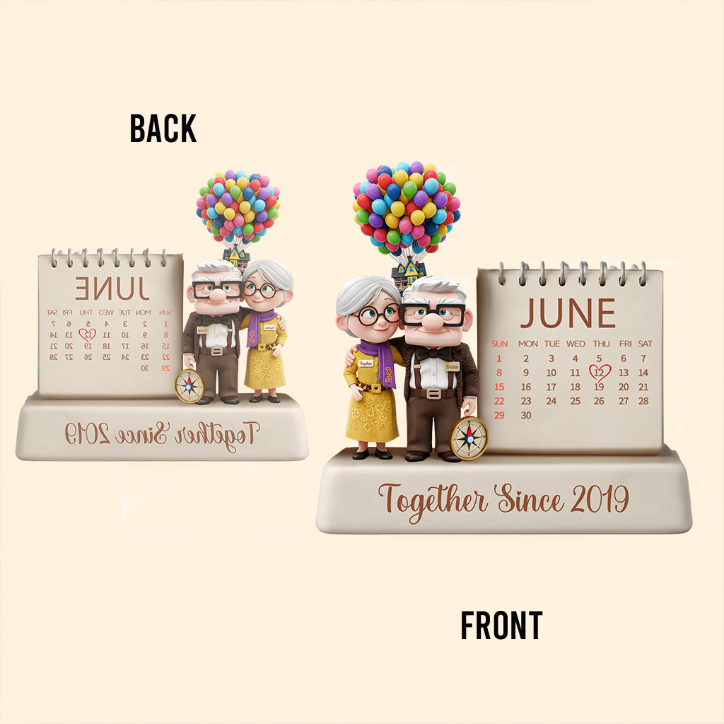 Together Since - Personalized Couple Custom Shaped Acrylic Plaque