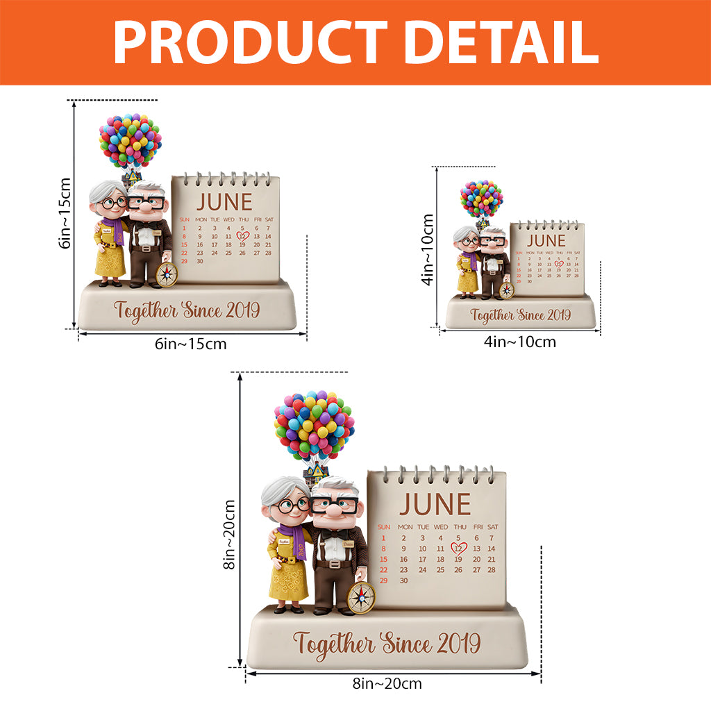 Together Since - Personalized Couple Custom Shaped Acrylic Plaque