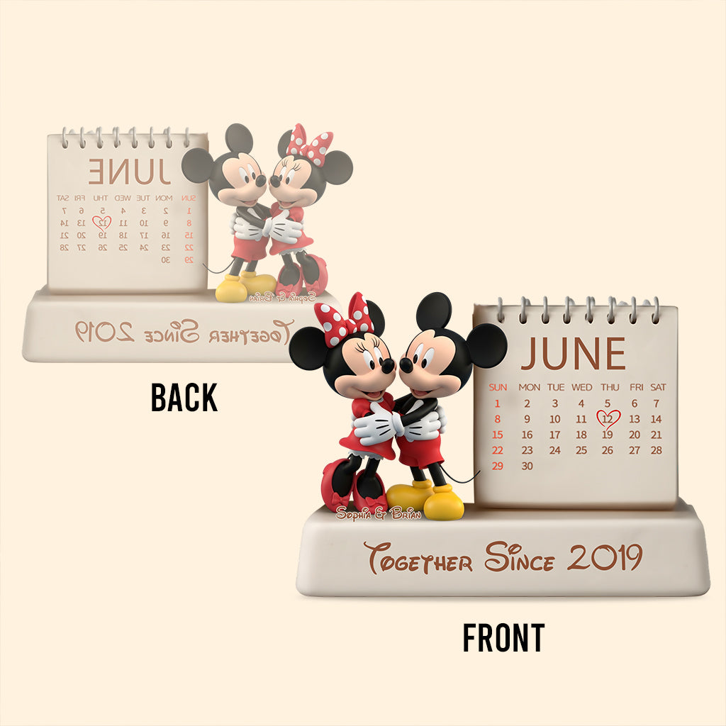 Together Since - Personalized Mouse Custom Shaped Acrylic Plaque