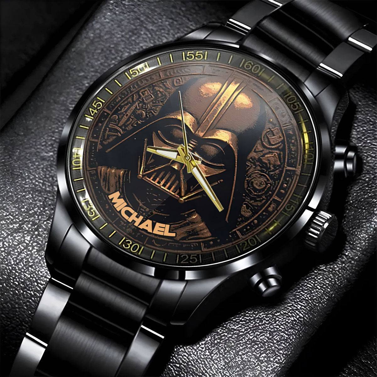 Hello Darkness - Personalized The Force Hand Watch