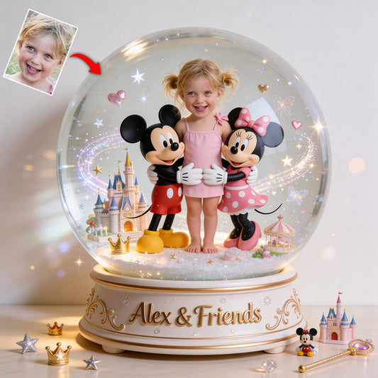 Cartoon Magical Mouse - Personalized Mouse Custom Shaped Acrylic Plaque