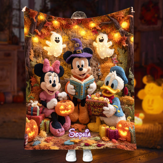 Magic Land - Personalized Mouse Blanket