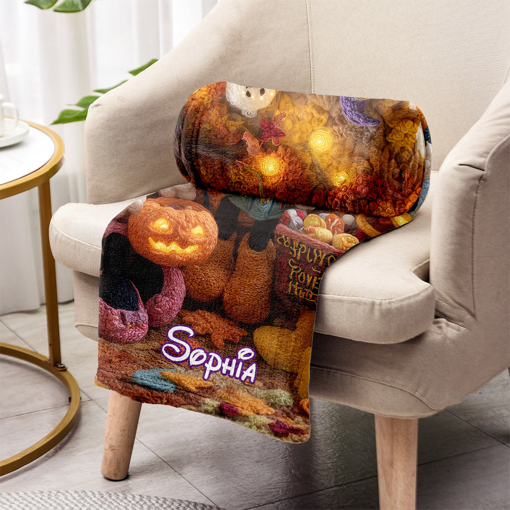 Magic Land - Personalized Mouse Blanket