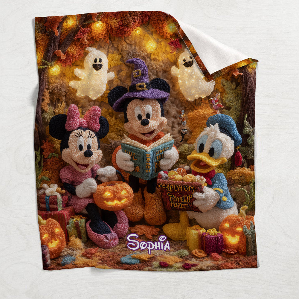 Magic Land - Personalized Mouse Blanket