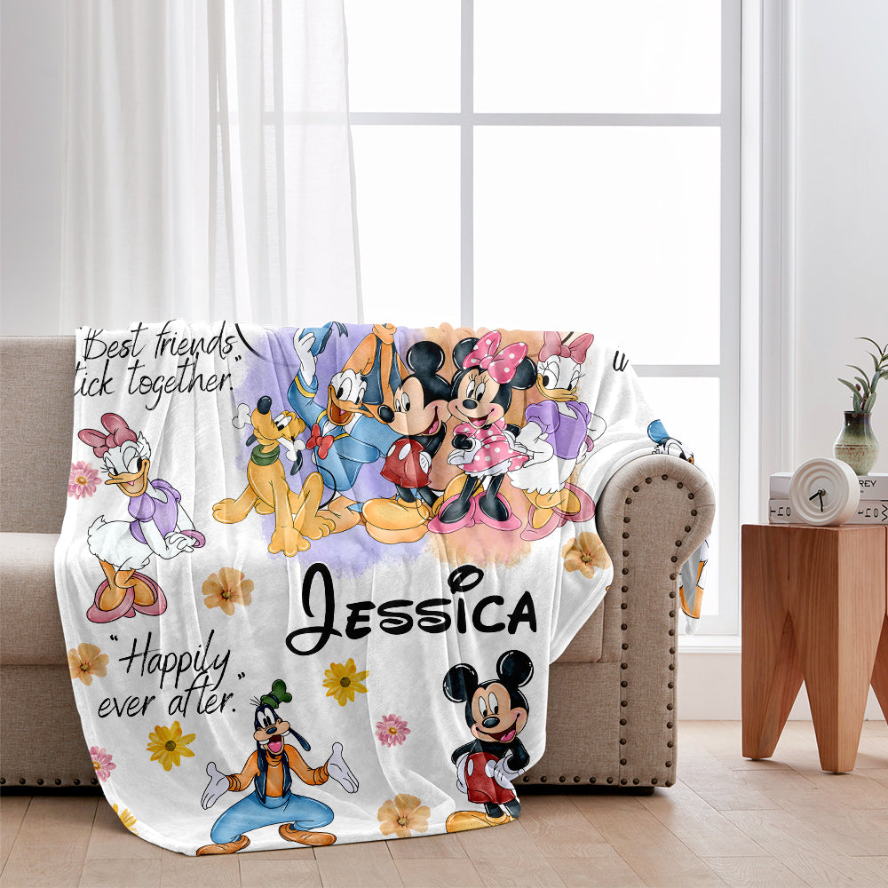 Magical Moments - Personalized Mouse Blanket