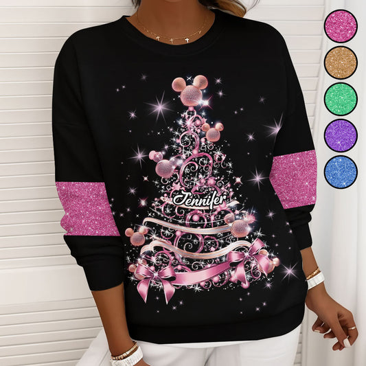 Magical Christmas Tree - Personalized Mouse All Over Shirt
