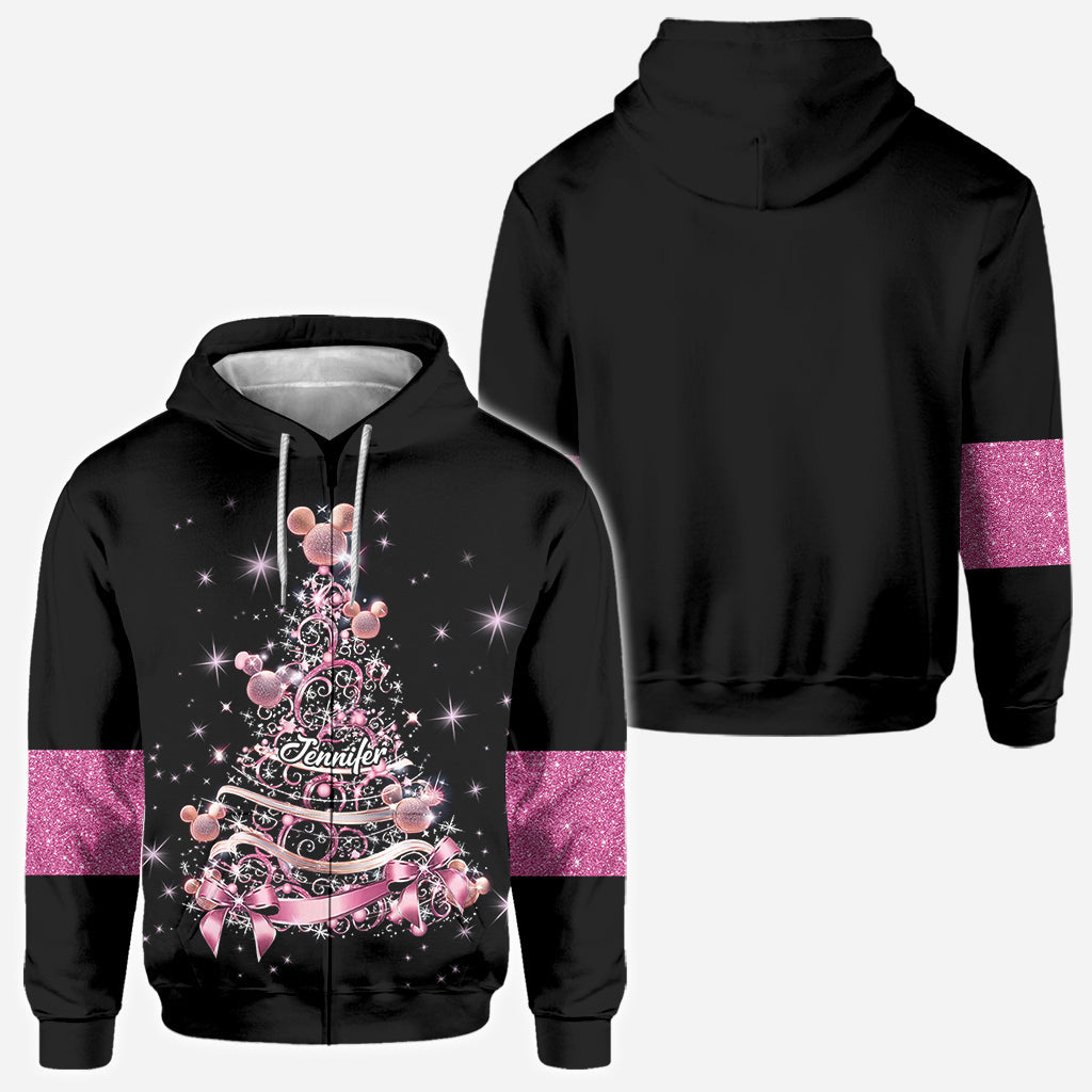 Magical Christmas Tree - Personalized Mouse All Over Shirt