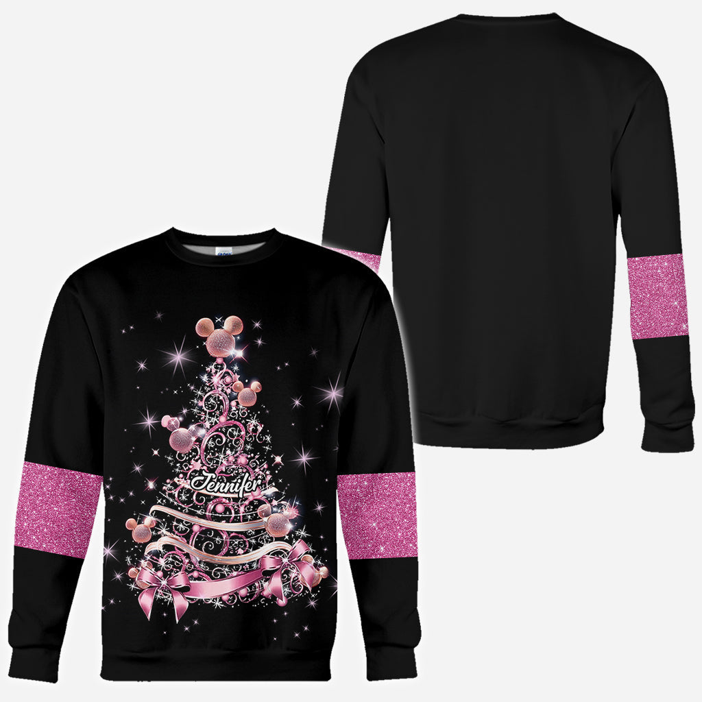 Magical Christmas Tree - Personalized Mouse All Over Shirt