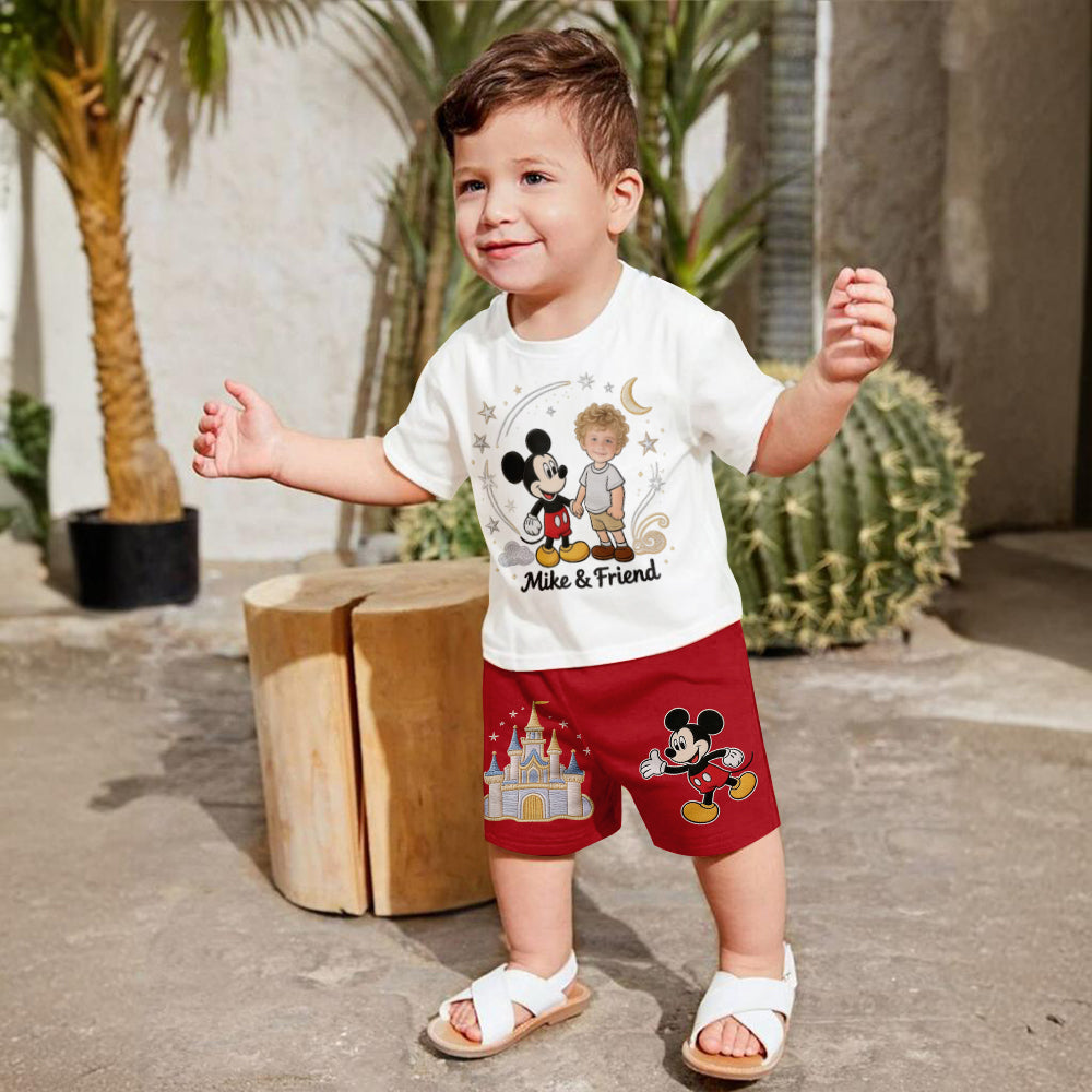Cute Gift for Your Kids - Personalized Kid Kid T-shirt & Shorts