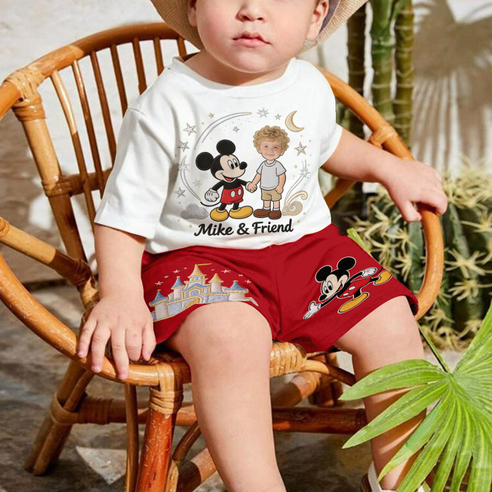 Cute Gift for Your Kids - Personalized Kid Kid T-shirt & Shorts