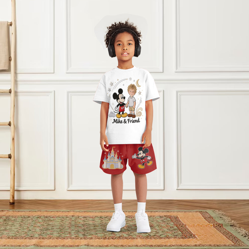 Cute Gift for Your Kids - Personalized Kid Kid T-shirt & Shorts